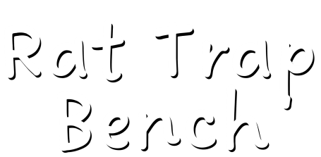 Rat Trap Bench logo – world's first humane rat trap bench, made in USA and Canada